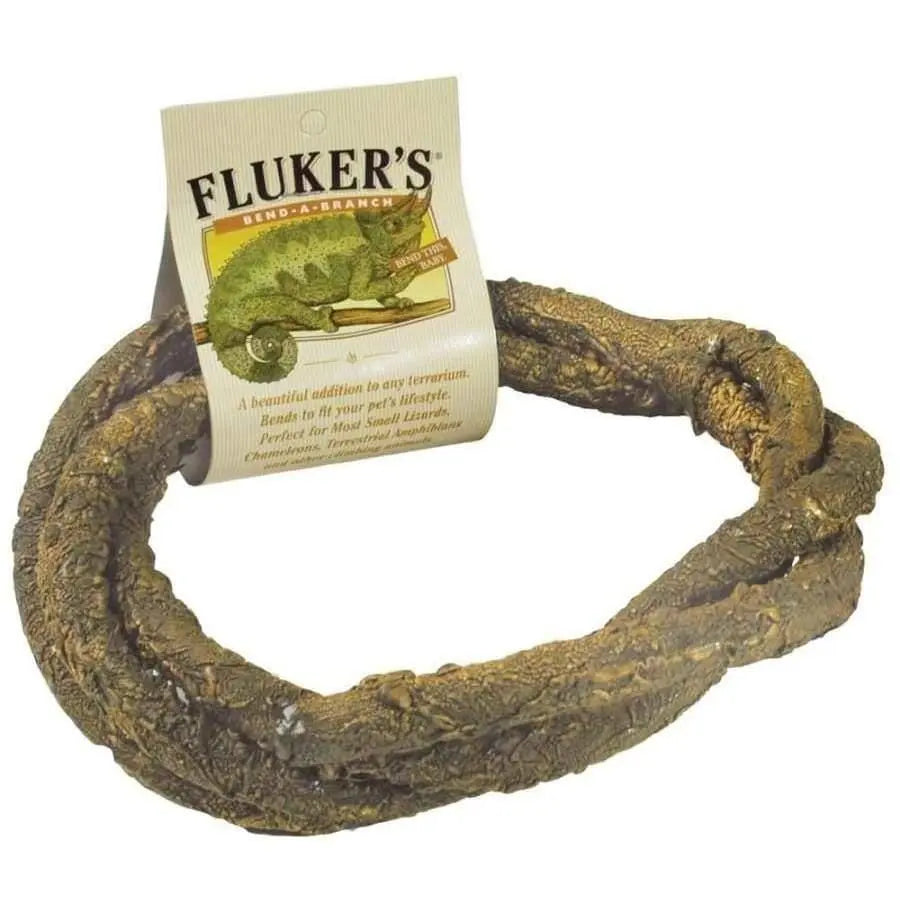 Fluker's Bend-A-Branch for Reptiles Brown Fluker's CPD