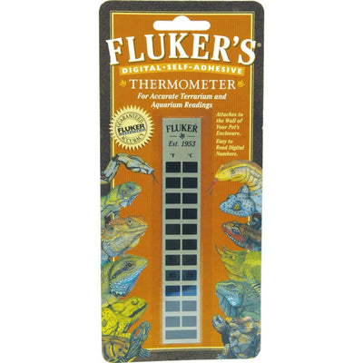 Fluker's Digital Self-Adhesive Thermometer White Fluker's CPD