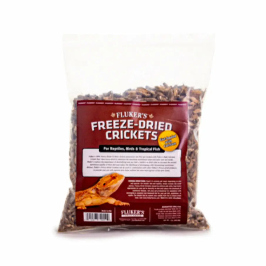 Fluker's Freeze-Dried Crickets Reptile Food1 lb Fluker s