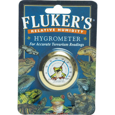 Fluker's Relative Humidity Round Hygrometer Fluker's CPD