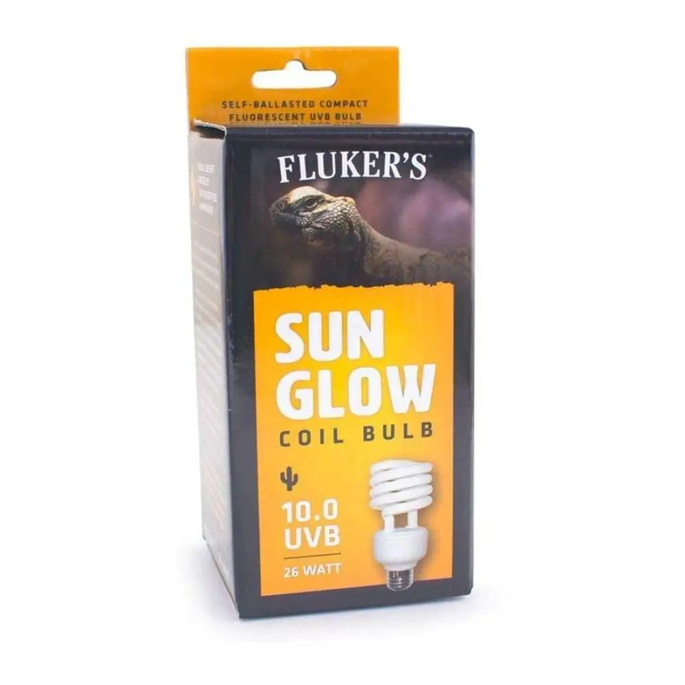 Fluker's Sun Glow 10.0 UVB Desert Coil Bulb White Fluker's CPD