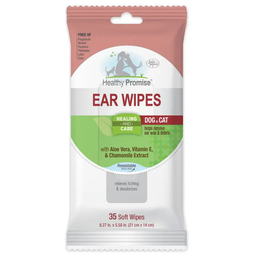 Four Paws Healthy Promise Pet Ear Wipes 35 ct Four Paws