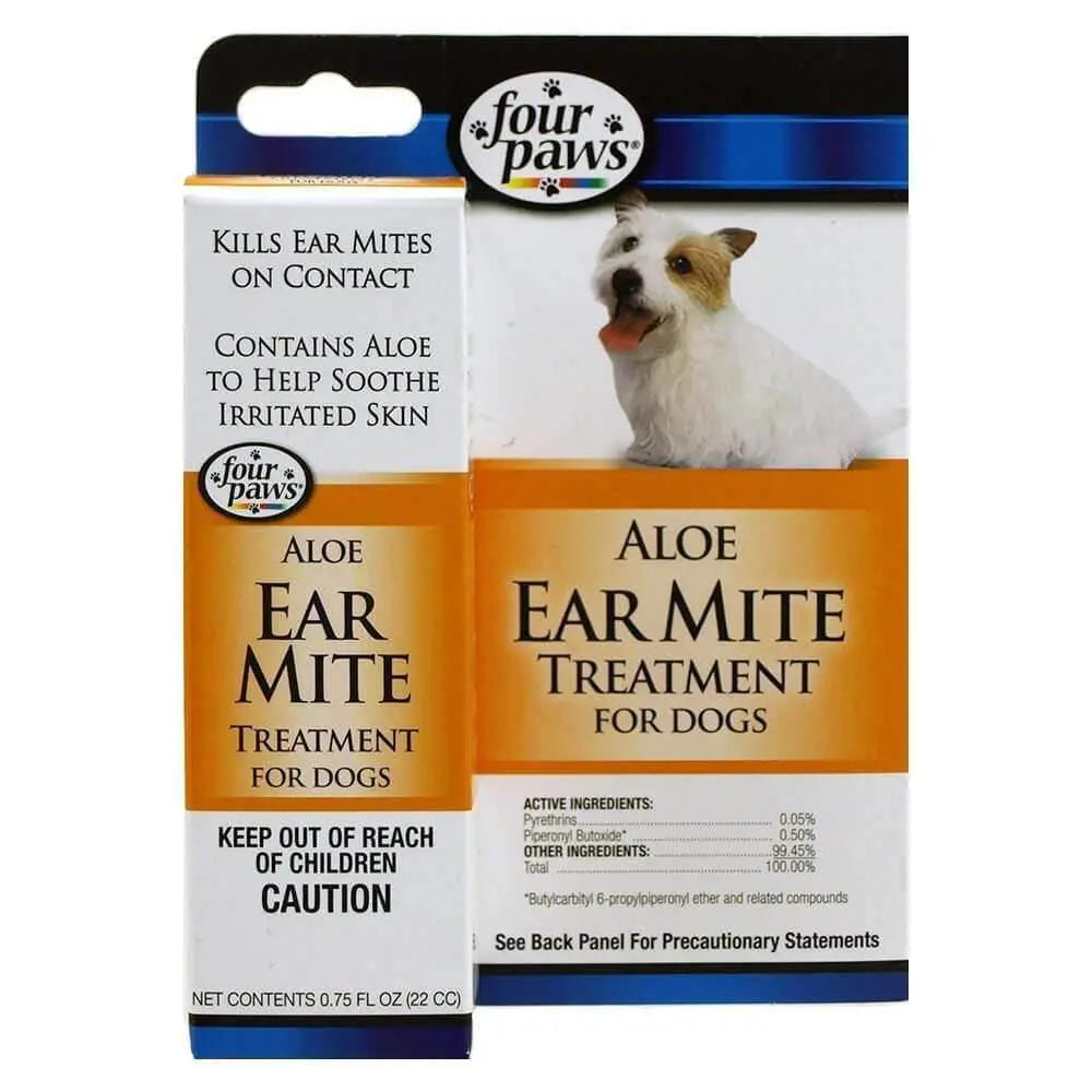 Four Paws® Aloe Earmite Treatment for Dog 0.75 Oz Four Paws®