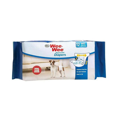 Four Paws® Wee-Wee® Disposable Dog Diapers Small X 12 Count Four Paws®