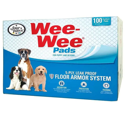Four Paws® Wee-Wee® Pads for Dog 100 Count Bulk Four Paws®