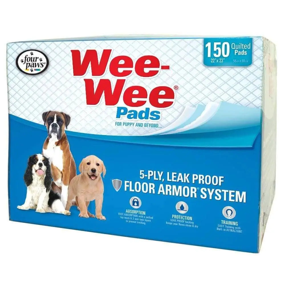 Four Paws® Wee-Wee® Pads for Dog 150 Count Bulk Four Paws®