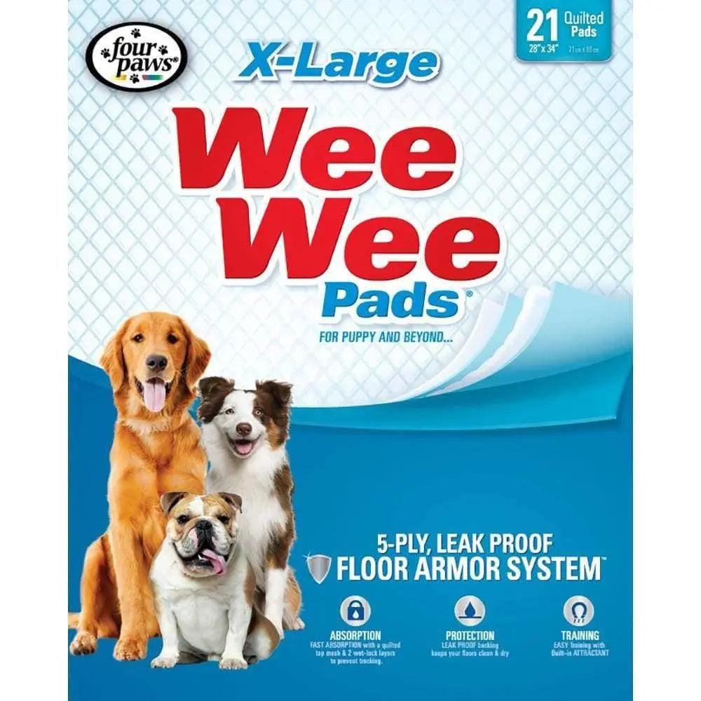Four Paws® Wee-Wee® Pads for Dog X-Large X 21 Count Four Paws®