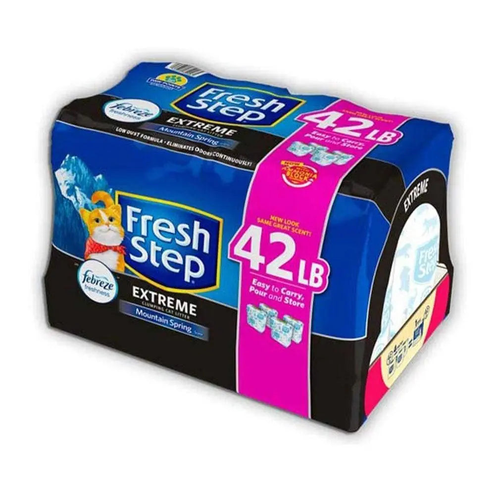 Fresh Step® Extreme Scented Litter with the Power of Febreze Cat Litter 42 Lbs Fresh Step®