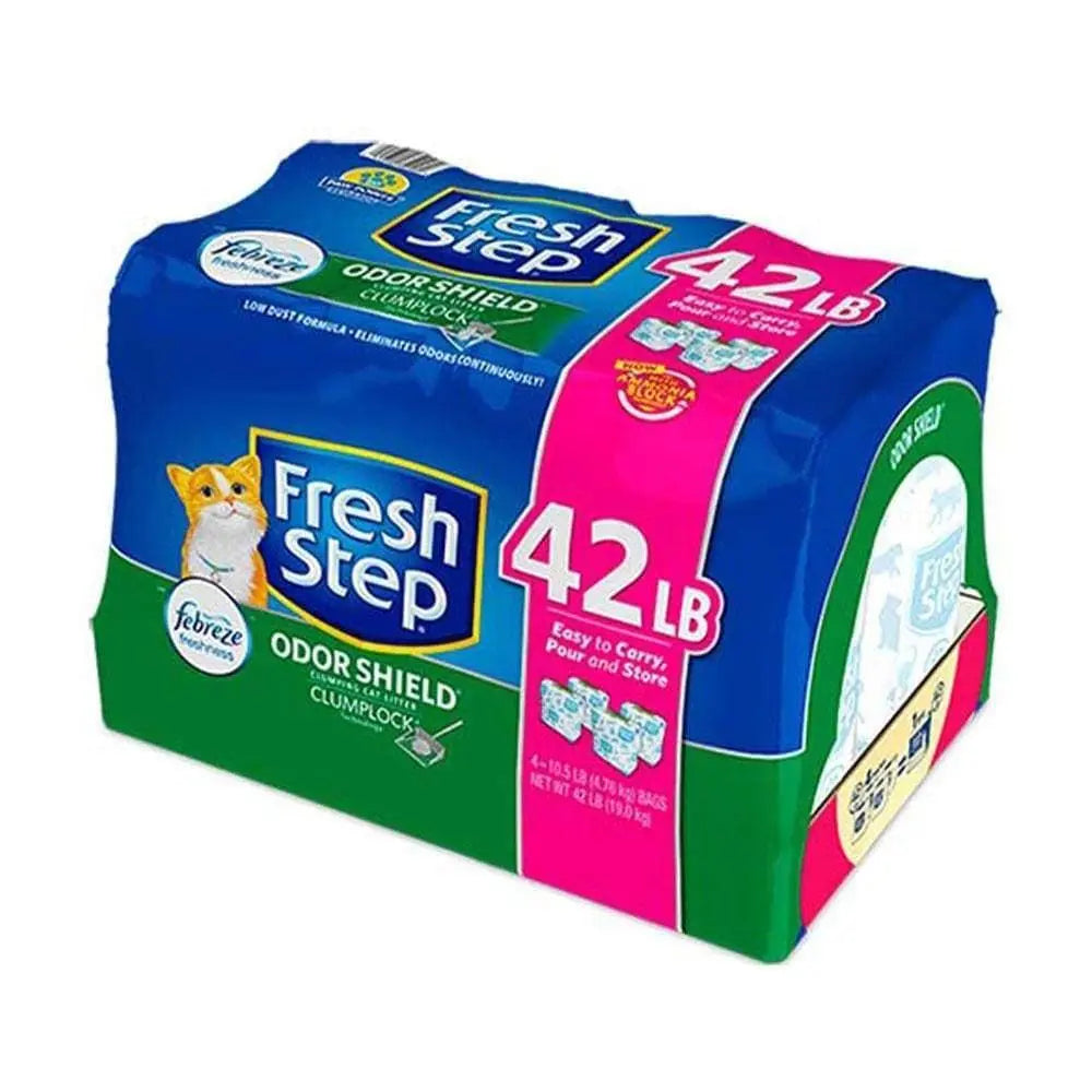 Fresh Step® Odor Shield Scented Litter with the Power of Febreze Clumping Cat Litter 42 Lbs Fresh Step®
