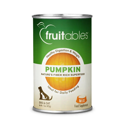 Fruitables Healthy Digestion & Weight Canned Pumpkin Supplement 15 oz Fruitables