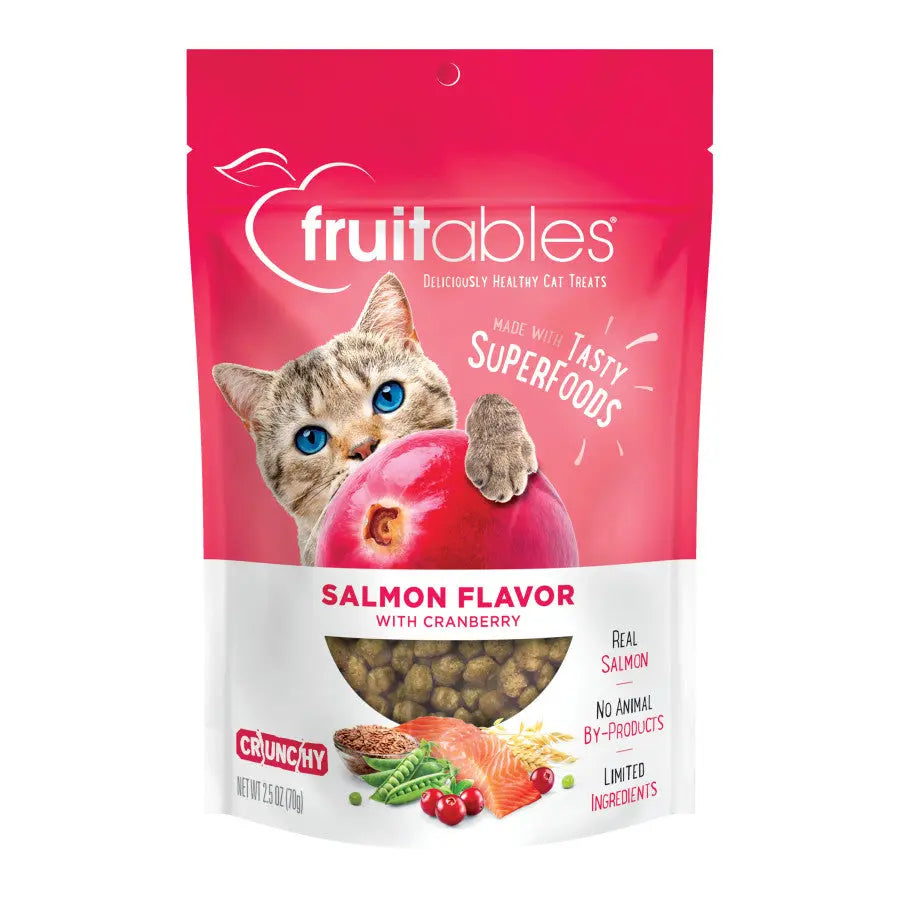 Fruitables Limited Ingredient Crunchy Cat Treats Fruitables
