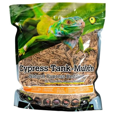 Galapagos Cypress Tank Natural Cypress Mulch Substrate Bedding Brown 8 qt Galapagos CPD