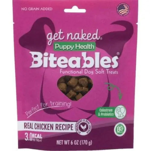 Get Naked Puppy Health Soft Dog Treats - Chicken Flavor Get Naked