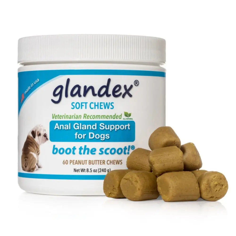 Glandex Anal Gland Soft Chew Peanut Butter Glandex