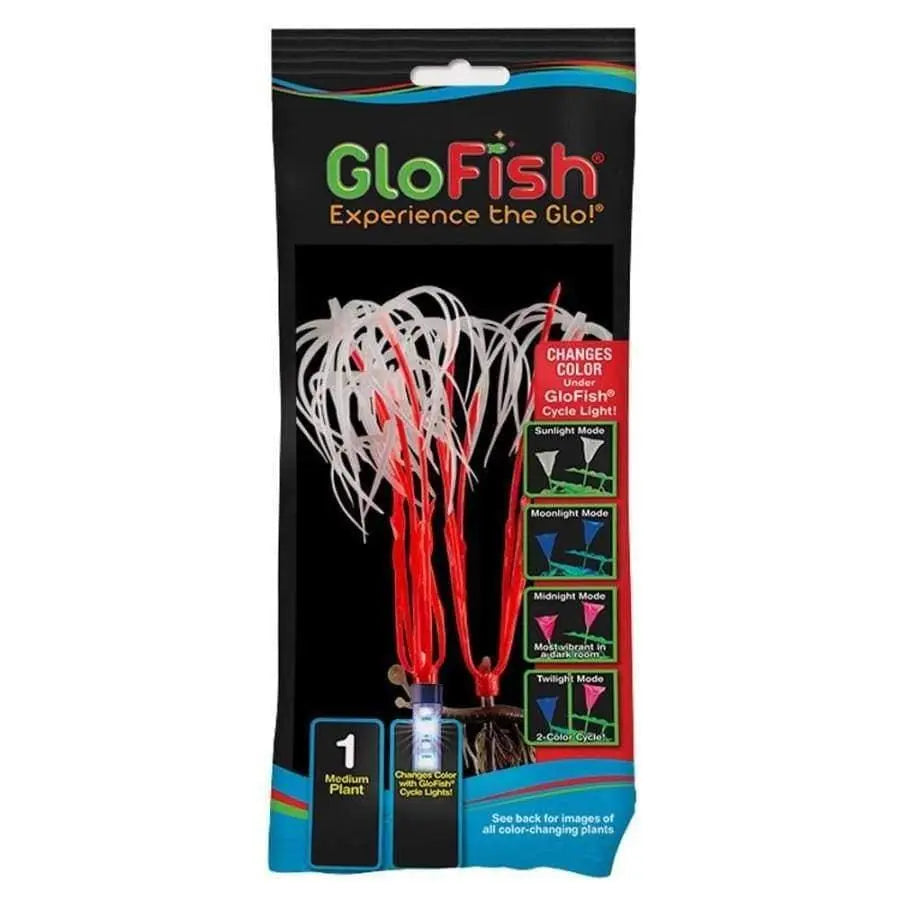 GloFish Color Changing Aquarium Plant Orange 1ea/Medium GloFish