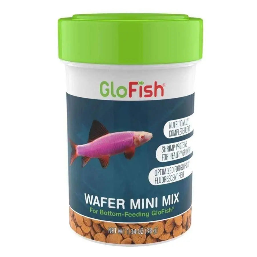 GloFish Wafer Fish Food 1ea/1.34 oz, Mini GloFish