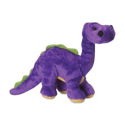 GoDog® Bruto the Brontosaurus Dino Dog Toys Small Purple GoDog®