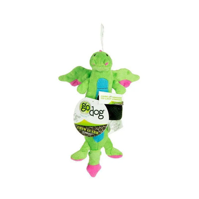 GoDog® Green Skinny Dragons Dog Toys Small GoDog®