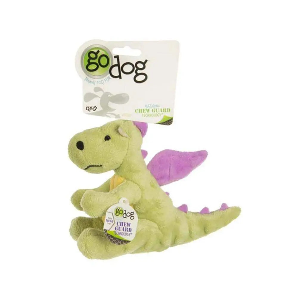 GoDog® Lime Dragons Dog Toys Small GoDog®