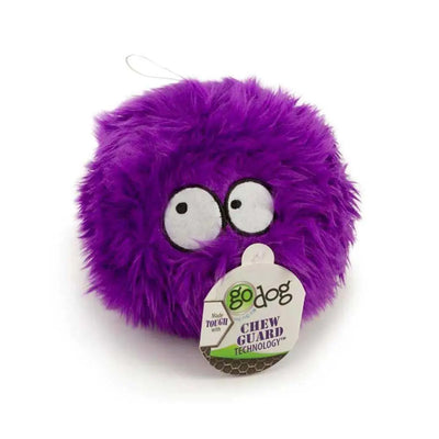 GoDog® Purple FurBallz Dog Toys Medium GoDog®