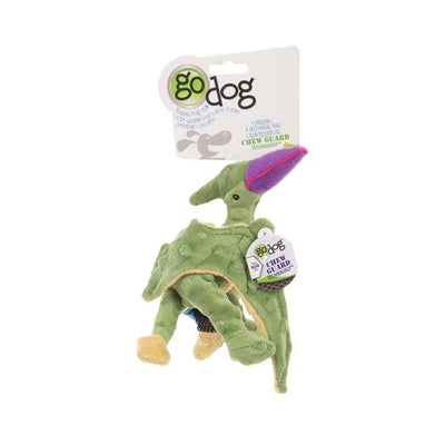 GoDog® Terry the Pterodactyl Dino Dog Toys Small Green GoDog®