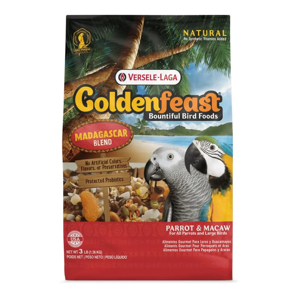 Goldenfeast Madagascar Blend Bird Food Higgins