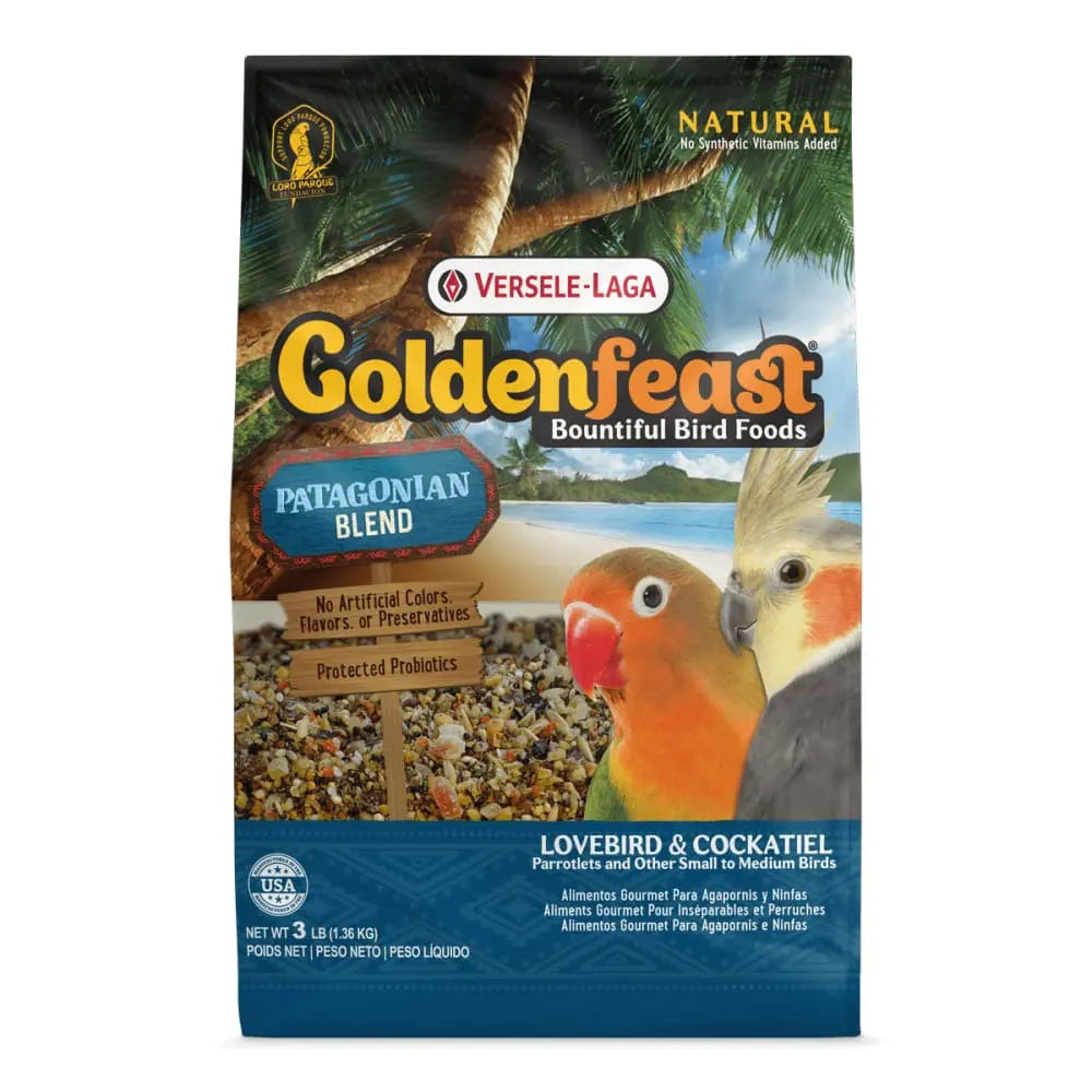 Goldenfeast Patagonian Blend Bird Food Higgins