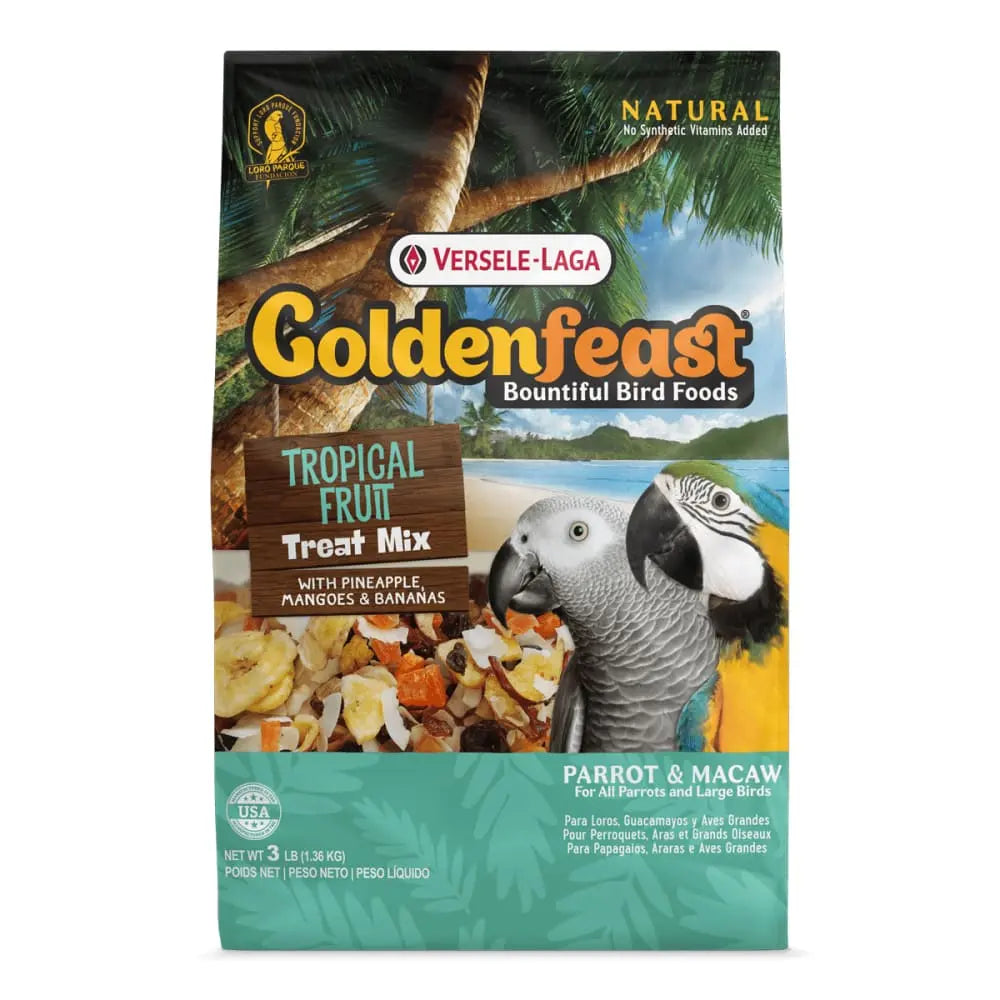Goldenfeast Tropical Fruit Mix Bird Food Higgins
