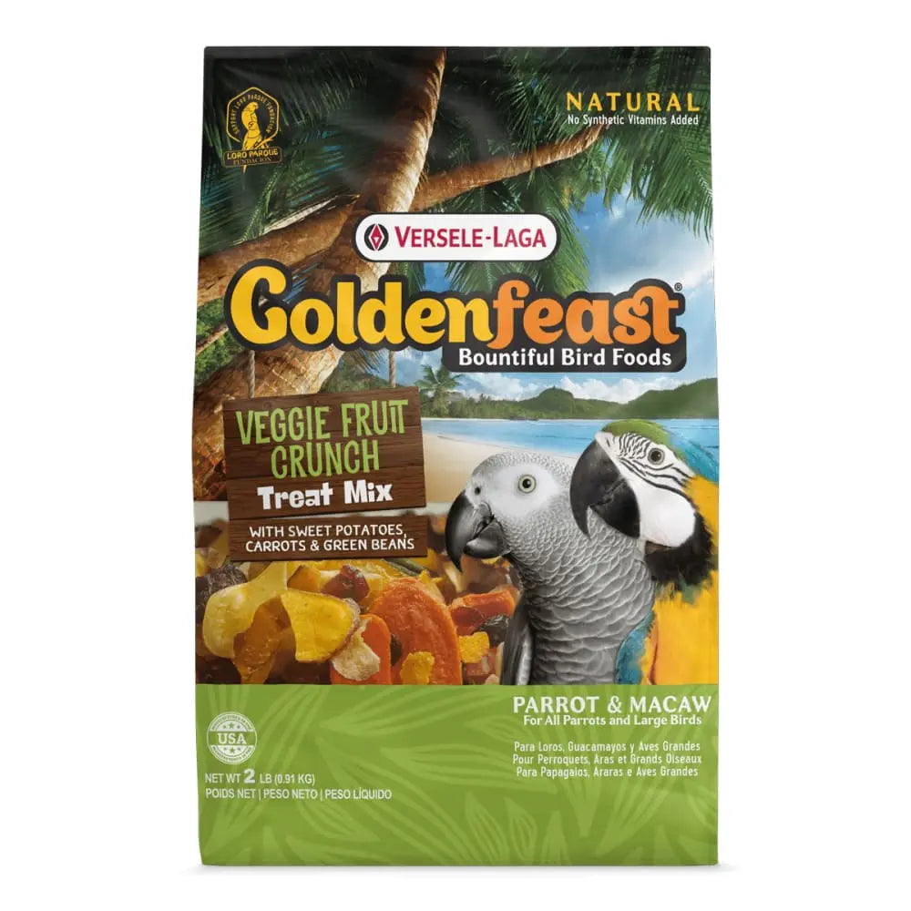 Goldenfeast Veggie Fruit Crunch Bird Food Higgins