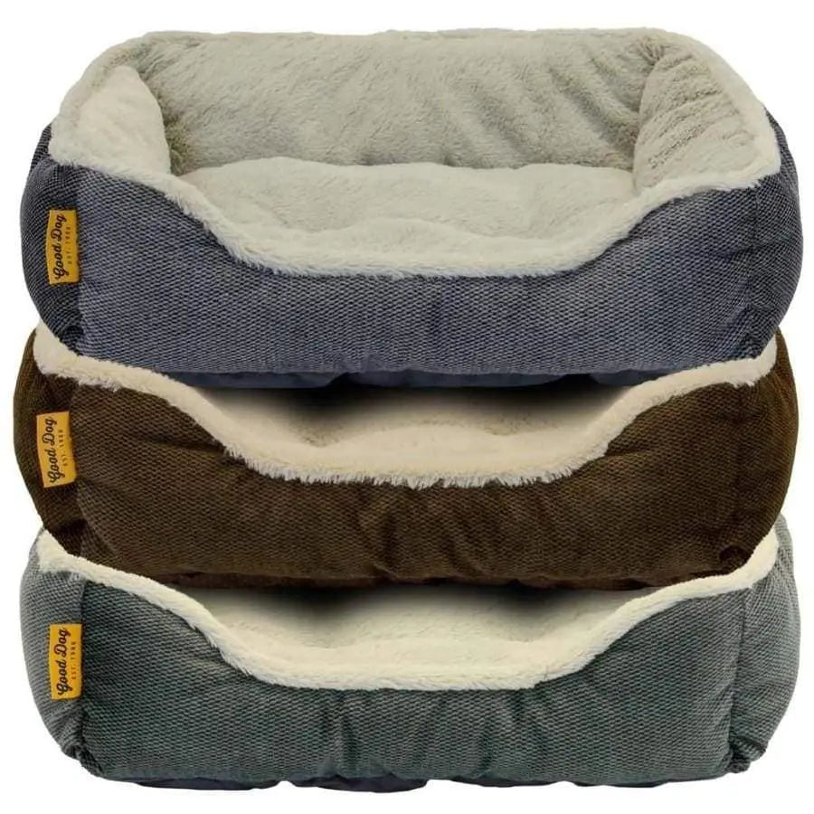 Good Dog Bolster Puppy Bed Assorted, 21 in Good Dog CPD