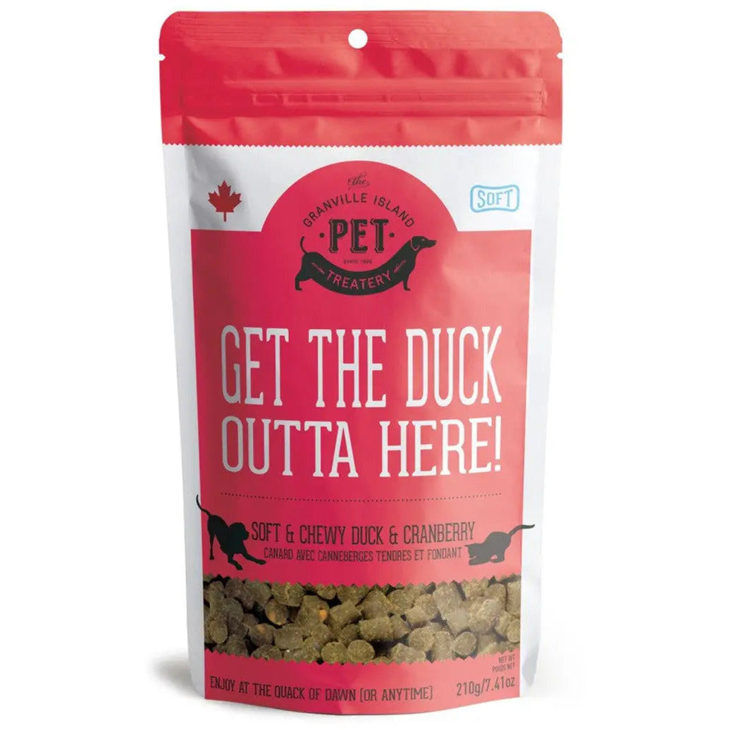 Granville Get the Duck Outta Here Soft and Chewy Dog Treat Granville