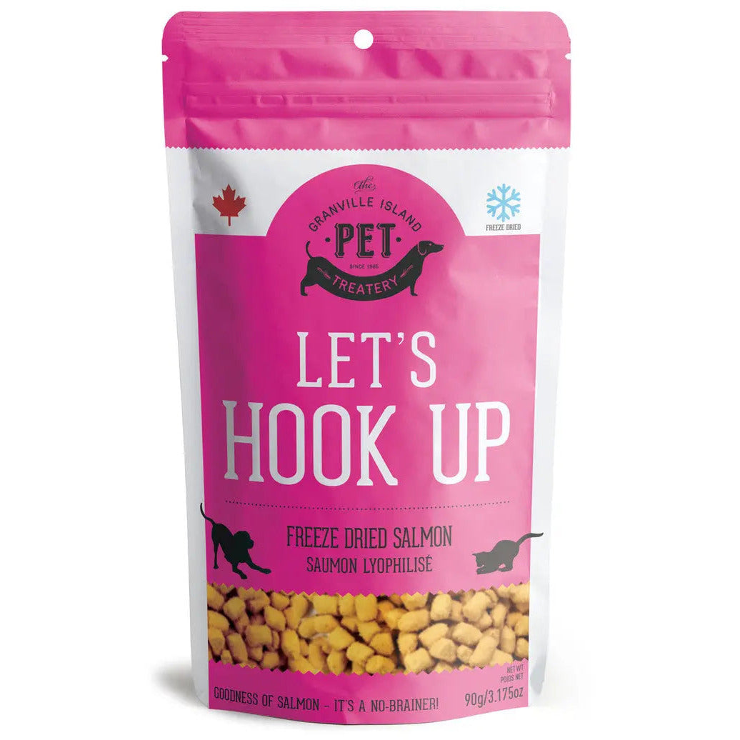 Granville Let's Hook Up Freeze Dried Salmon Dog Treat Granville