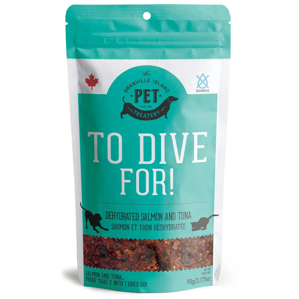 Granville To Dive For! Dehydrated Salmon & Tuna Dog Treat Granville