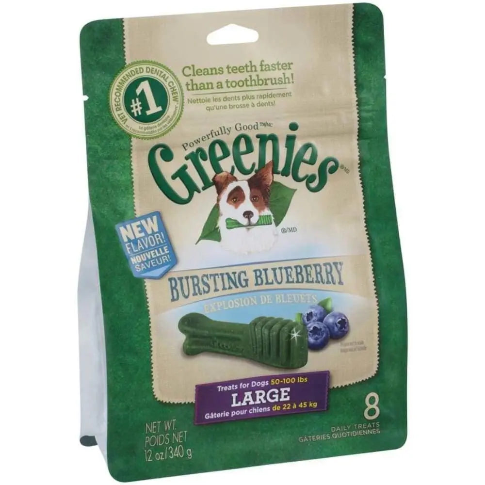 Greenies Blueberry Flavor Dog Dental Treat 12 oz Greenies CPD