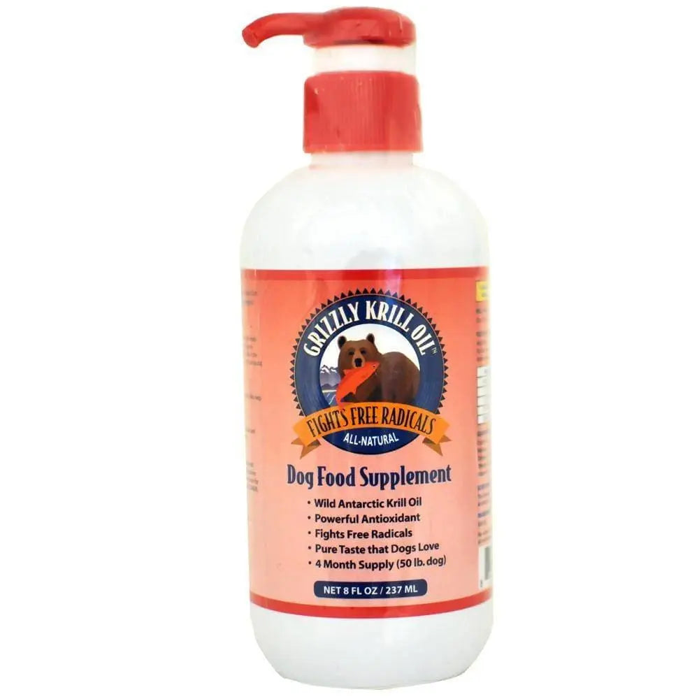 Grizzly® Antioxidant Krill Oil for Dog 8 Oz Grizzly®