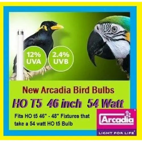 HO T5 Arcadia Bird Bulb 54 watt 46" for HO t5 Fixtures Arcadia