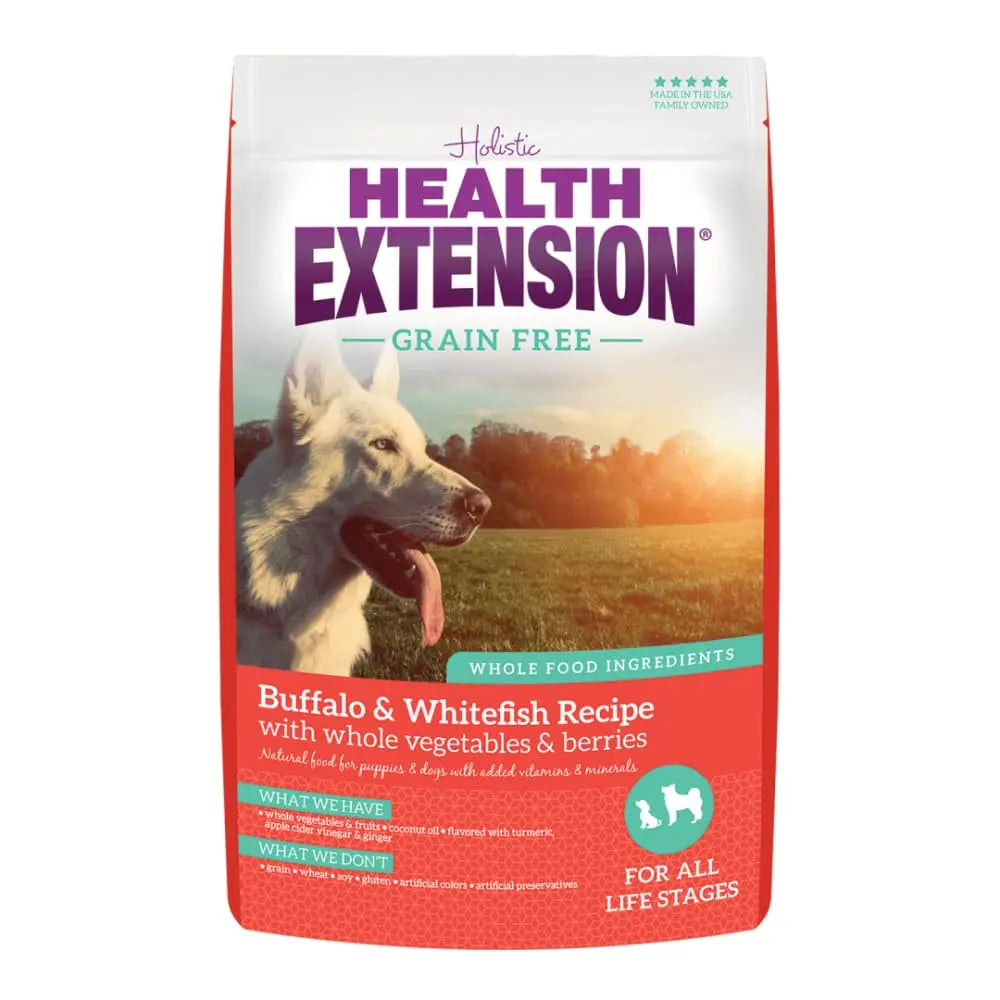 Health Extension Grain Free Buffalo / White Fish 23.5 lb Health Extension