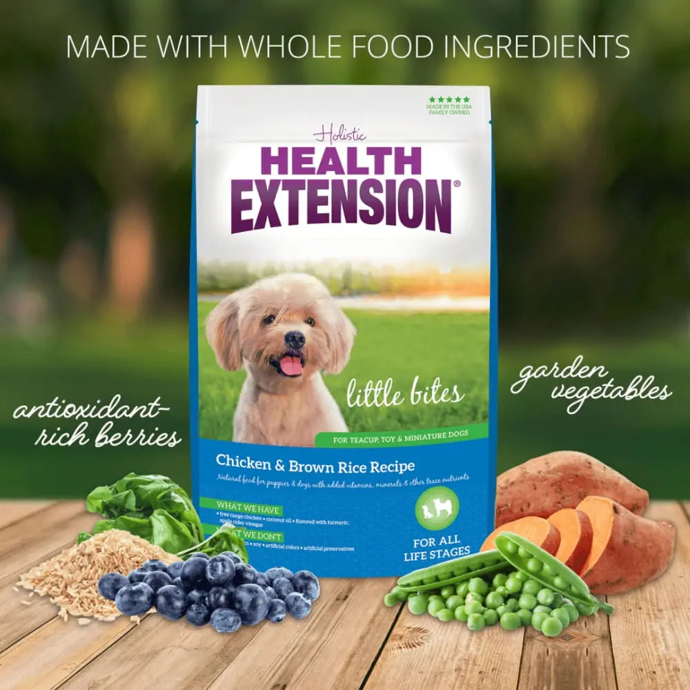 Health Extension Little Bites Chicken & Brown Rice Recipe Health Extension