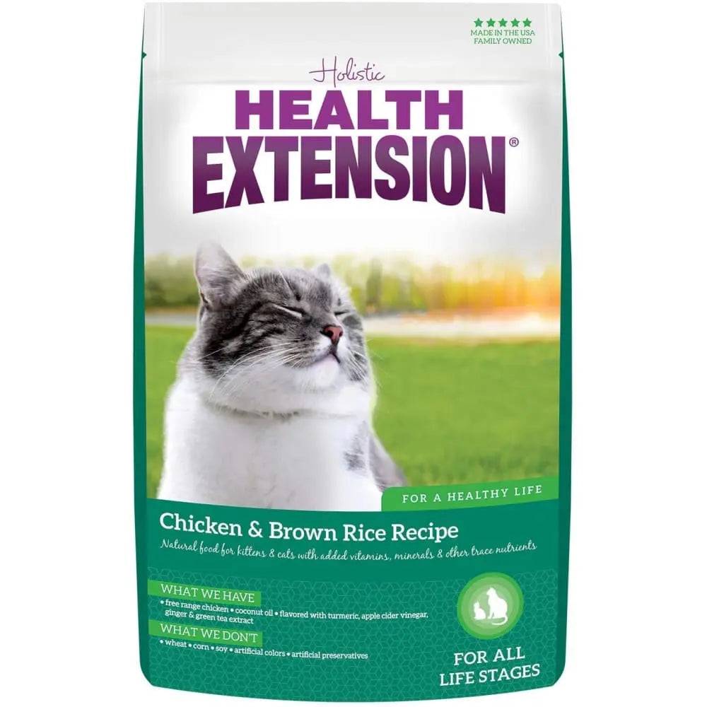 Health Extension Premium Kitten Chicken & Brown Rice Recipe Dry Cat Food Health Extension