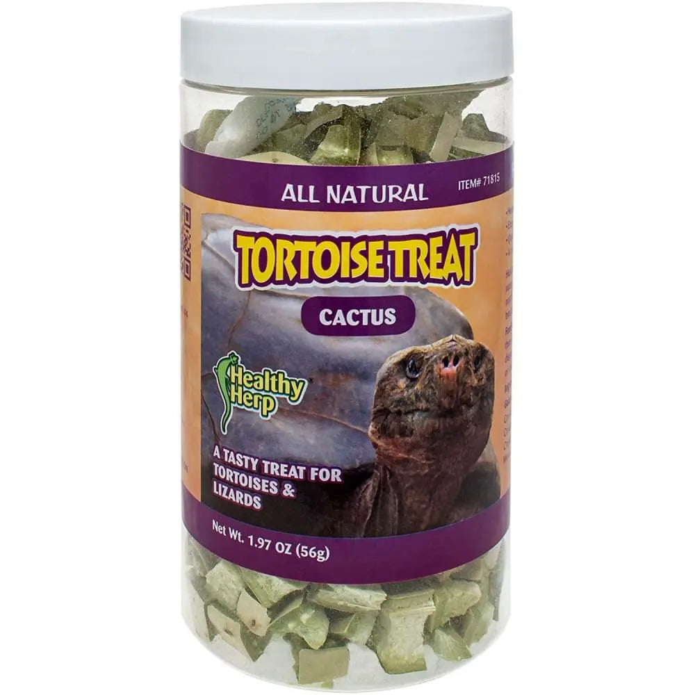 Healthy Herp Tortoise Treats Cactus 0.25 oz Healthy Herp