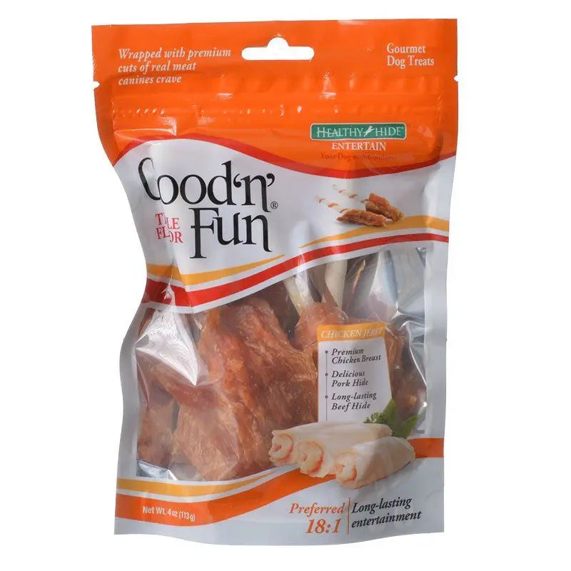 Healthy Hide Good 'n' Fun Triple-Flavor Wings - Beef, Pork & Chicken Healthy Hide