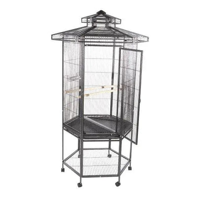 Hexagonal Cage with 27" Panels A&E Cage Company