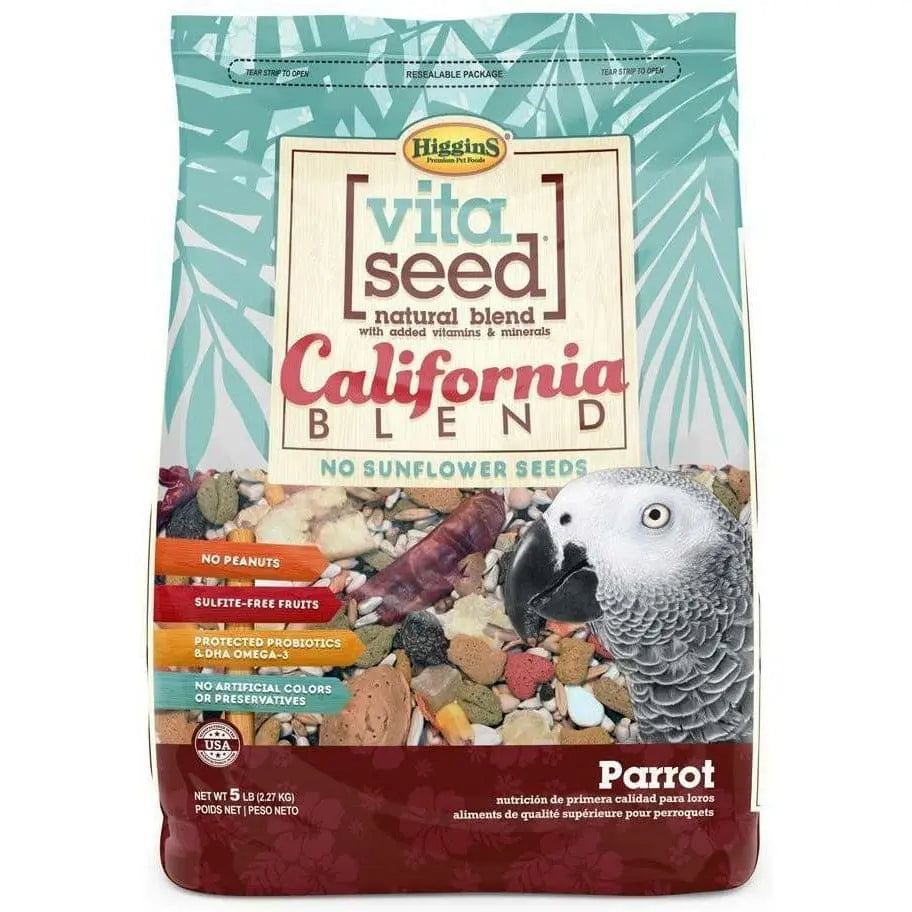 Higgins Vita Seed California Blend Parrot Food Higgins