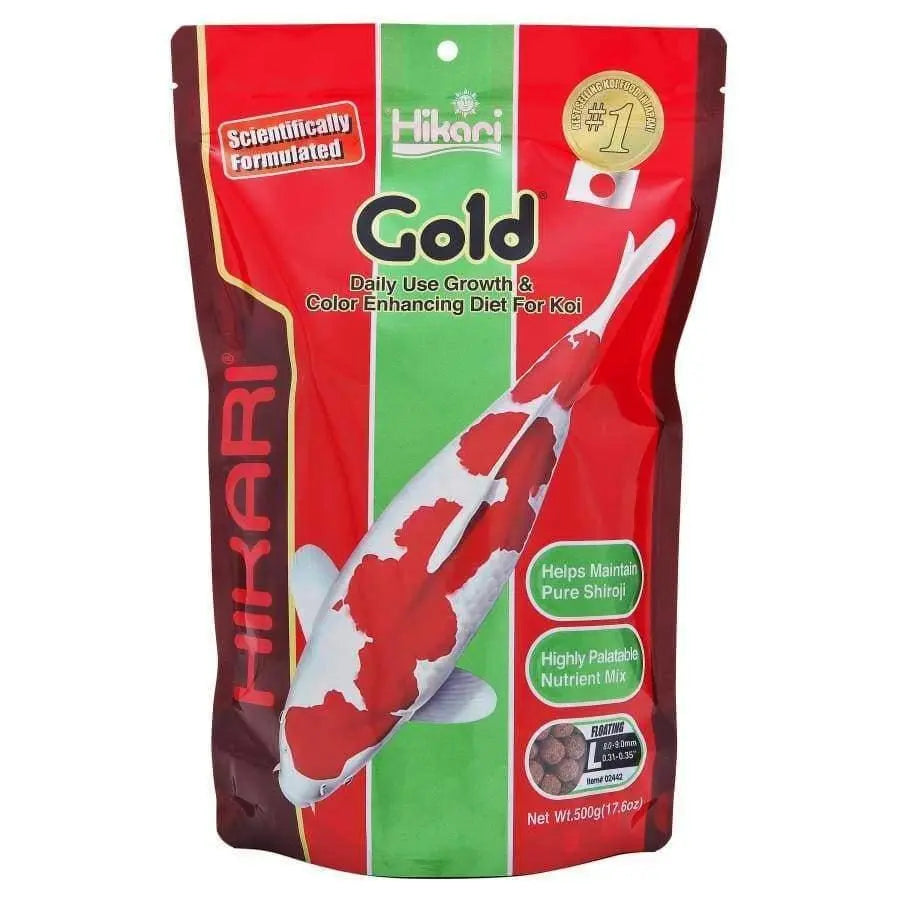 Hikari USA Gold Color Enhancing Pellet Best Food for Koi Fish and Pond Fishes Hikari USA