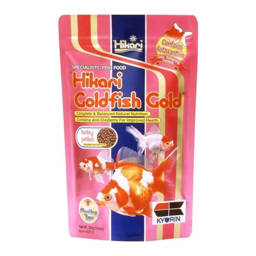 Hikari USA Goldfish Gold Pellets Fish Food 1ea/10.5 oz, Baby Hikari USA