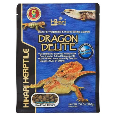 Hikari USA Herptile Dragon Delite Dry Reptile Food 1ea/7 oz Hikari USA