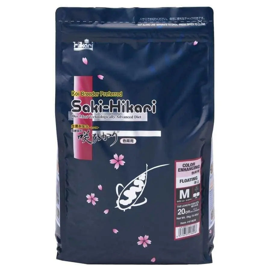 Hikari USA Saki-Hikari Color Enhancing Probiotic Enhanced Fish Food for Koi 1ea/4.4 lb, Medium Hikari USA
