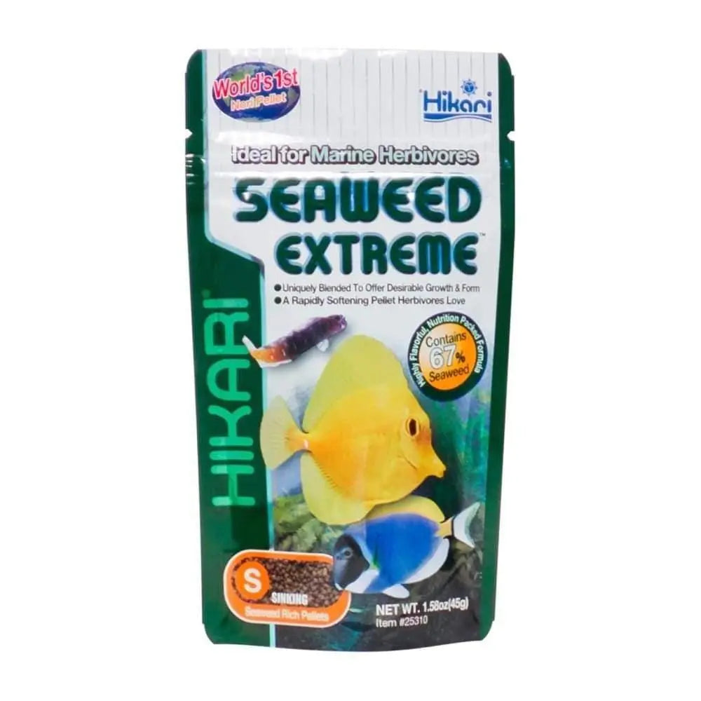Hikari USA Seaweed Extreme Pellets Fish Food 1ea/1.58 oz, Small Hikari USA