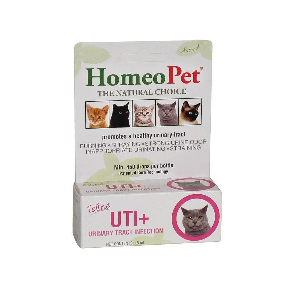 Homeopet® Feline Uti+ Homeopathic Remedy 15 Ml Homeopet®