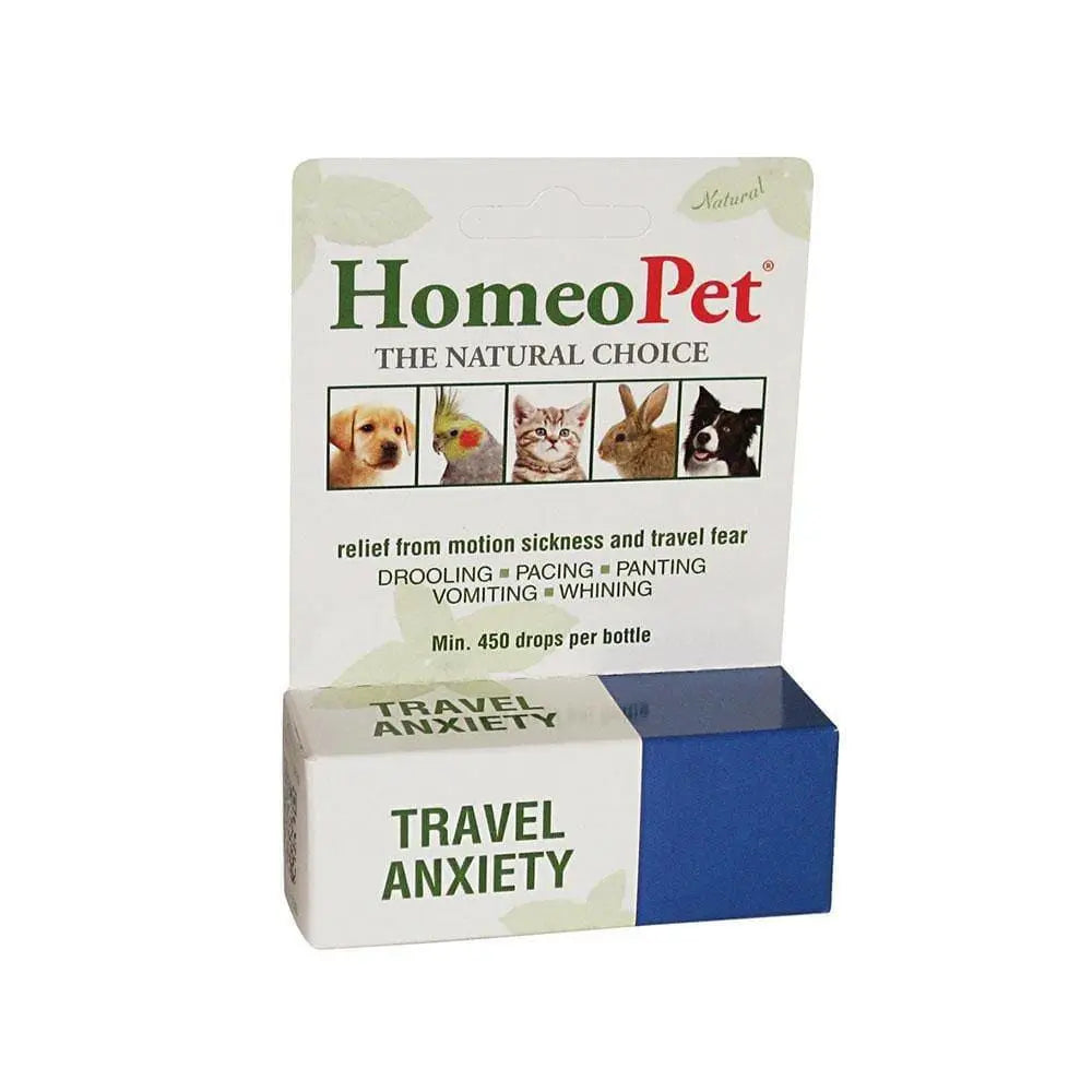 Homeopet® Travel Anxiety Relief Natural Homeopathic Remedy for Pets 15 Ml Homeopet®